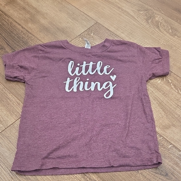 Bella Canvas Other - Bella Canvas Kids T-Shirt - Little Thing Design in Purple